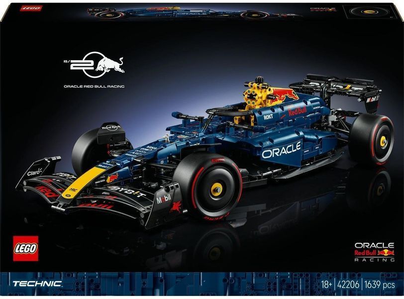 Конструктор LEGO Technic Автомобіль F1 Oracle Red Bull Racing RB20 42206 фото