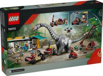 Конструктор LEGO Jurassic World Місія з відстеження раптора і титанозавра 76973 фото