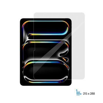 Захисне скло 2E для iPad Pro 13" (2024), 2.5D, прозорий 2E-IP-IPD-P13-LT2.5D-CL фото