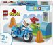 Конструктор LEGO DUPLO Town Синій поліцейський мотоцикл 10471 фото 1