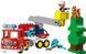 Конструктор LEGO DUPLO Town Пожежна машина зі шлангом і пожежником 10473 фото 1