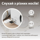 Колонка портативна з мікрофоном C-20 BT/TF/USB/FM 5 Вт Білий C20W C20W фото 4
