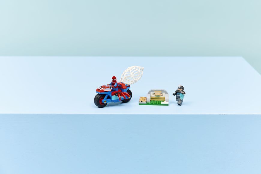 Конструктор LEGO Spidey Павук на мотоциклі проти Носорога 11206 фото