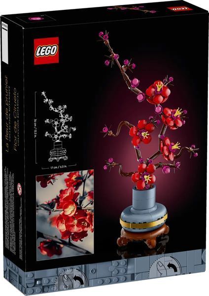 Конструктор LEGO Icons Botanicals Сливовий цвіт 10369 фото