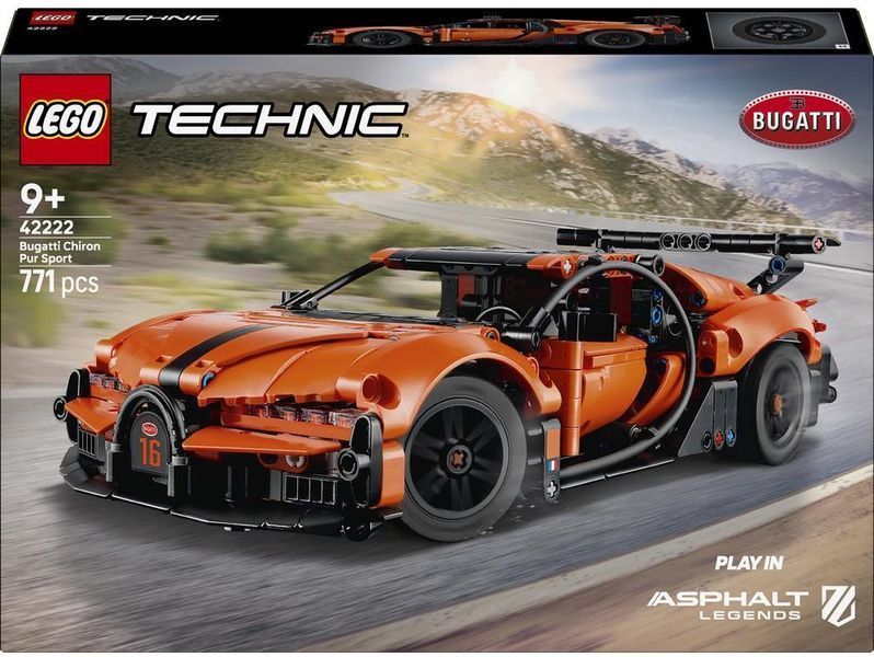 Конструктор LEGO Technic Гіперкар Bugatti Chiron Pur Sport 42222 фото