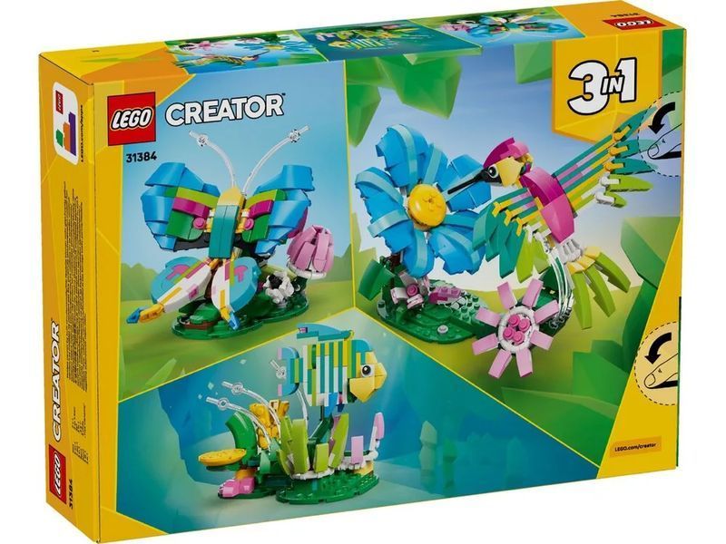 Конструктор LEGO Creator Дикі тварини: барвистий колібрі 31384 фото
