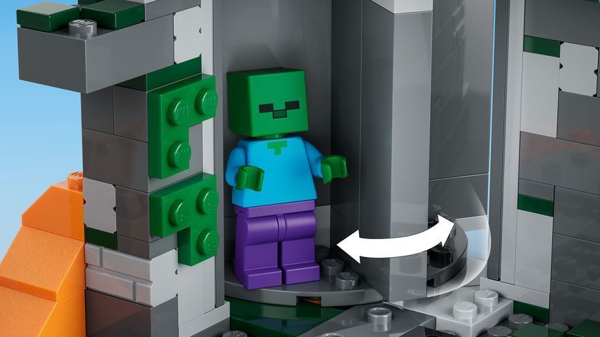 Конструктор LEGO Minecraft Підземелля зомбі 21587 фото