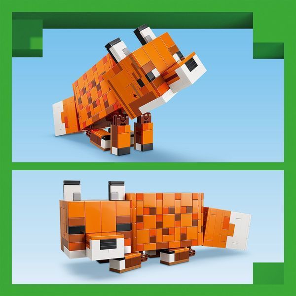 Конструктор LEGO Minecraft Лисиця 21588 фото