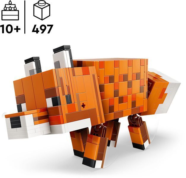 Конструктор LEGO Minecraft Лисиця 21588 фото