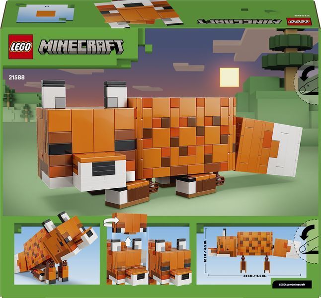 Конструктор LEGO Minecraft Лисиця 21588 фото