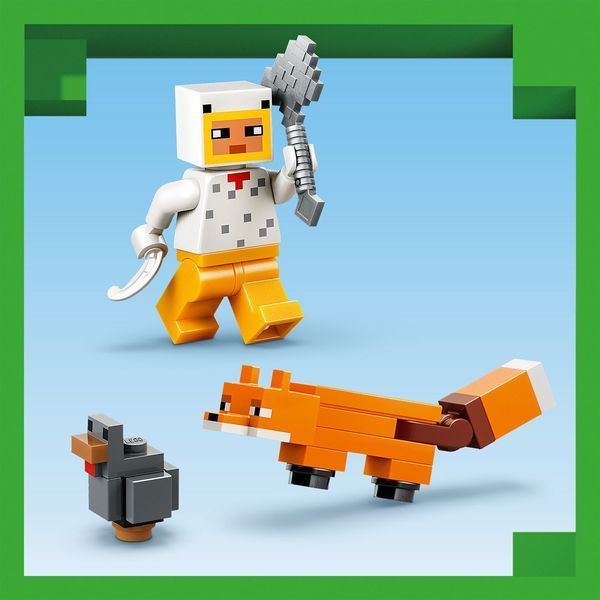 Конструктор LEGO Minecraft Куряча ферма 21585 фото