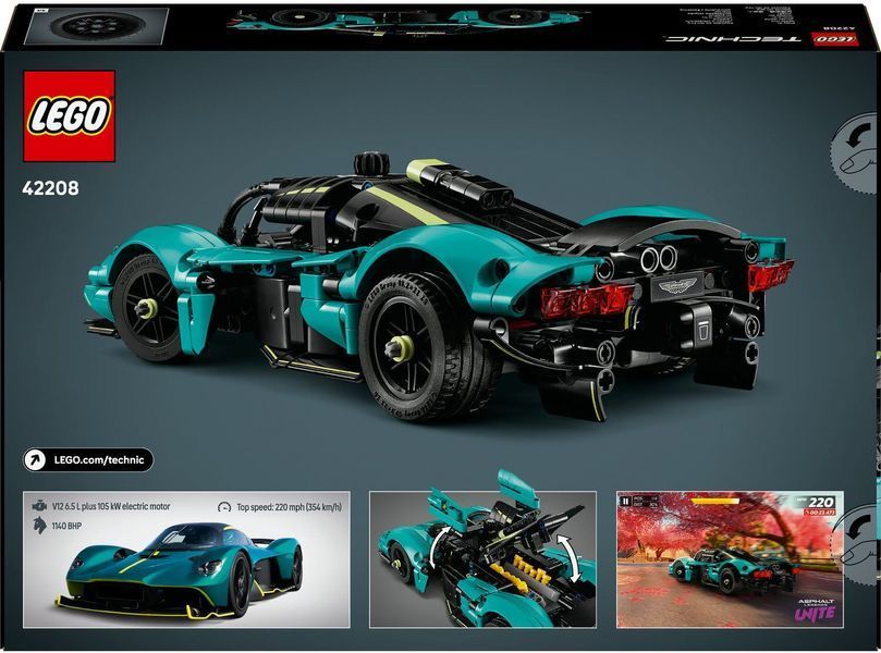 Конструктор LEGO Technic Aston Martin Valkyrie 42208 фото