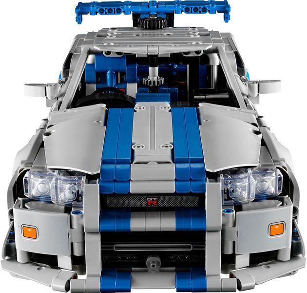 Конструктор LEGO Technic Подвійний форсаж Автомобіль Nissan Skyline GT-R (R34) 42210 фото