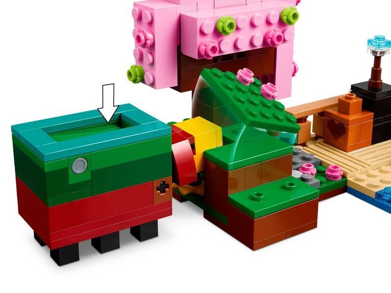 Конструктор LEGO Minecraft Квітучий вишневий сад 21260- фото