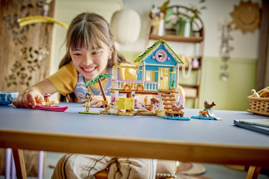 Конструктор LEGO Friends Пляжний будиночок з морськими котиками 42699 фото