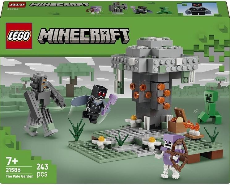 Конструктор LEGO Minecraft Блідий сад 21586 фото
