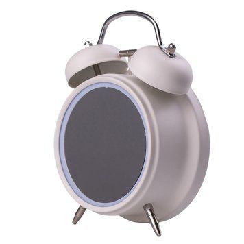 Годинник настільний електронний з будильником і led-екраном Білий HP223W HP223W фото