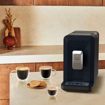 Кавомашина Krups My Coffee 1.5л, зерно, ОLED дисплей, авторецептів - 3, метал, чорний EA2004E0 фото