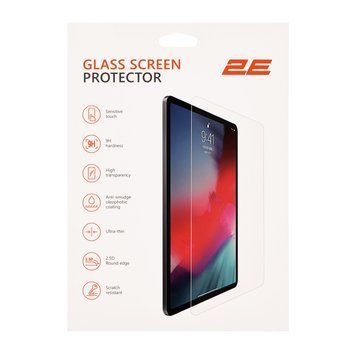 Захисне скло 2E для iPad Pro 11 (2024), 2.5D, прозорий 2E-IP-IPD-P11-LT2.5D-CL фото
