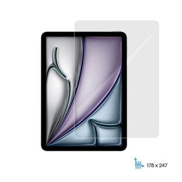 Захисне скло 2E для iPad Air 11" (2024-2025), 2.5D, прозорий 2E-IP-IPD-A11-LT2.5D-CL фото